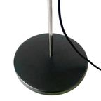 Mid-Century Verstelbare Vloerlamp Chroom Wit 1960’S thumbnail 7