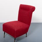 1950’s Pair Of Italian Mid-century Side Lounge Chairs / Fauteuil thumbnail 6