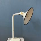 Witte Anvia Bureaulamp - Tafellamp Uit Het Midden Van De Eeuw - Vintage Kantoorlicht thumbnail 8
