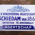 Emaille Bord N.V. Verzekering Maatschappij Schiedam Van 1866 thumbnail 8