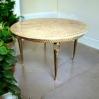 Vintage Onyx Coffee Table /Salontafel / Stenen Sidetable thumbnail 2