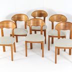 6x Juul Kristensen Eetkamerstoelen 'them' Vintage Massief Teak thumbnail 11