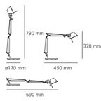 Artemide | Tolomeo Micro Bureaulamp Led 2700k thumbnail 3