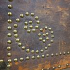 Brocante Zweedse Bruidskist – Leder – 19E Eeuws thumbnail 11