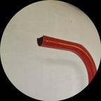 Italiaanse Vintage Design Vloerlamp Tube Rood Metaal Tubular thumbnail 8