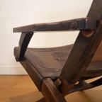 Brutalist Folding Chair Van Angel Pazmino 1974 thumbnail 5