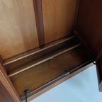 Prachtige Engelse Art Deco Burrnut-Garderobe thumbnail 12