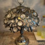 Peris Andreu Staande Tafellamp Vintage Schemerlamp Kristal thumbnail 9