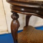Charmant Antieke Bijzettafel Plantentafel Tafeltje thumbnail 10