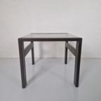 Vintage Rookglas Design Jaren 70 Side Table. thumbnail 5