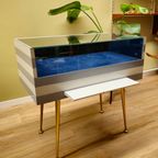 Vintage Toonbank Verkoopbalie Balie Vitrinekast Vitrine thumbnail 12