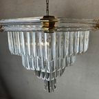 Vintage Xl Bakalowits & Sohne Hexagon Kroonluchter thumbnail 5