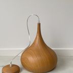Metalen Hanglamp Met Teak Houten Uitstraling thumbnail 5