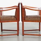 Set Van 2 Prachtige Art Deco Eetkamer/ Bijzetstoelen Van Schuitema Uit De Decoforma Serie thumbnail 15