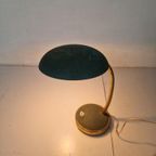 Italiaanse Goosneck Vintage Bureau Lamp Jaren 50 thumbnail 10