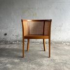 Mid Century Armchair In Cane And Wood ( 9 Pieces Available) thumbnail 15