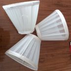 3 X Organza Lampenkappen Wit (ietsje Gebroken Wit ) thumbnail 6