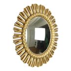 Xl Goudkleurige Zonnespiegel Sunburst Heksenoog Hars 60Cm thumbnail 6