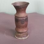 Trench Art Vaas. Granaat Huls Uit Duinkerke 1940 thumbnail 3