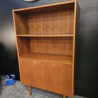 Vintage Deense Boekenkast / Highboard, Teak, 1960'S thumbnail 7