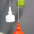 Holmegaard Multicolor Pendant Lamp 3 Glass Shades thumbnail 2