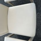 Set Van 4 Italiaanse Stoelen Arper Leder thumbnail 16