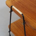 Danish Serving Trolley In Teak, 1960S thumbnail 5