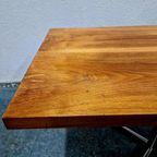 60's Vintage Draaibare Bijzettafel Tv Kastje Audio Meubel thumbnail 9