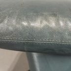 Vintage Leren Leolux Hocker Voetstoel Voetbankje Ottoman thumbnail 8