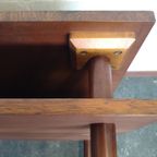 Salontafel Van Mahoniehout Vintage thumbnail 4