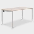 Ahrend 500 Bureau, Bladkleur Naar Keuze, 160 X 80 Cm, Aluminium Hoogte Instelbaar Onderstel thumbnail 2