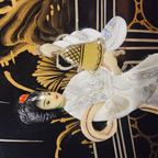 Vintage Chinese Vitrinekast / Aziatische Kast / Chinoiserie / Oosterse Kast / Display Cabinet / Bohemian Kast thumbnail 13