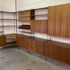 Omnia Shelf System In Teak By Ernst Dieter Hilker 1960S thumbnail 2