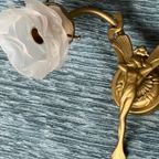 Paar Wandkandelaars In Art Nouveau-Stijl. thumbnail 2