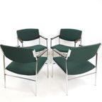 2X Gijs Van Der Sluis Stoelen | Fauteuils Chromen Frame thumbnail 10