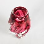 Josef Hospodska - Tsjechië - Glasdesign - Twisted Vase - Chribska Glassworks - 60'S thumbnail 3