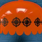 Vintage Oranje Hanglamp, Jaren '60, Deens Design Fog & Mørup thumbnail 9
