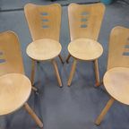 4 Vintage Gilbert IKEA Stoelen - '80 - '90 thumbnail 4