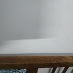 Antieke (Jugendstil) Houten Paraplubak (Handdoekhouder) thumbnail 10