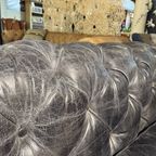 Stoere Vintage Xxl Chesterfield 5 A 6 Zits Bank Zwart thumbnail 4