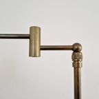 Vloerlamp Van Gearticuleerd Messing, Jaren 70 thumbnail 6