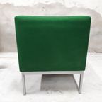 Vintage Fauteuil Element Bankje Groene Fauteuil Retro Bank thumbnail 5