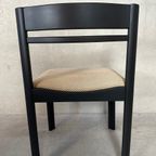 6X Vintage 1970’S Brutalist Eetkamerstoelen thumbnail 13