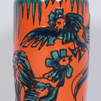 'Hahnenkampf' Scheurich Floor Vase 517-45, 1970 thumbnail 9