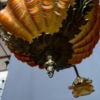 Kroonluchter In Art Nouveau-Stijl. thumbnail 4