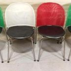 4 Postmodern Orta Stoelen, Christoph Hindermann, Dietiker thumbnail 13