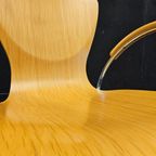 Set Van 3 Design Plywood Opstapelbare Kimball Bingo Guest Chairs / Stacking Chairs / School Stoelen thumbnail 7