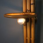 Unieke Vintage Bamboe Wand Lamp, 1950 thumbnail 5