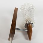 Philips Verlichting - Philips Design - Wandverlichting - Teak - Kristal - 70'S thumbnail 6