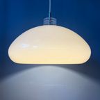 Mushroom Hanglamp - White Space Age Light Fixture thumbnail 4